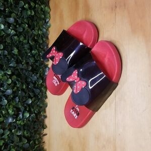 Disney Minnie Mouse Sandals | Size: 9 (C) | Black & Red